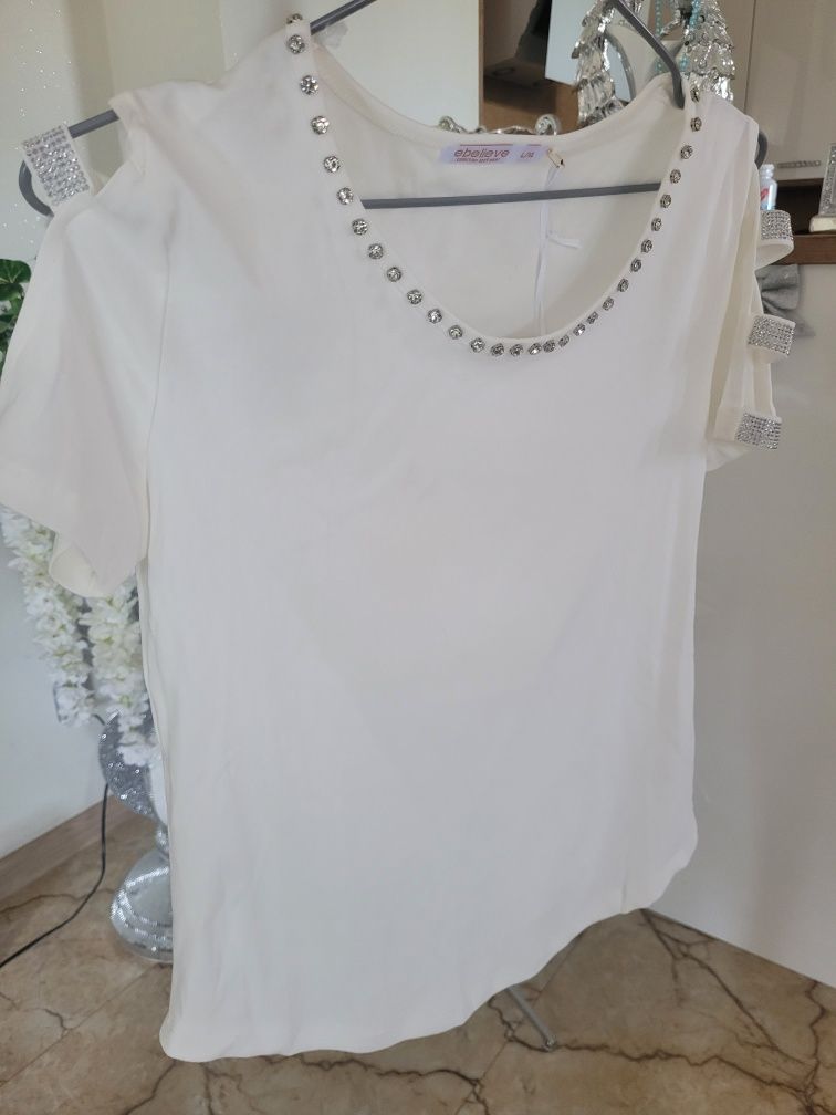 T-shirt cyrkonie m