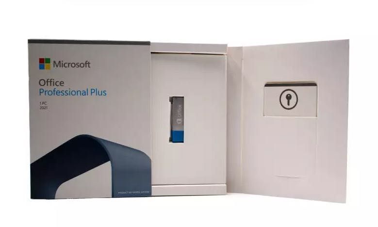 2x Office 2021 PRO PLUS wersja box z USB - wersja polska - dozywotnia