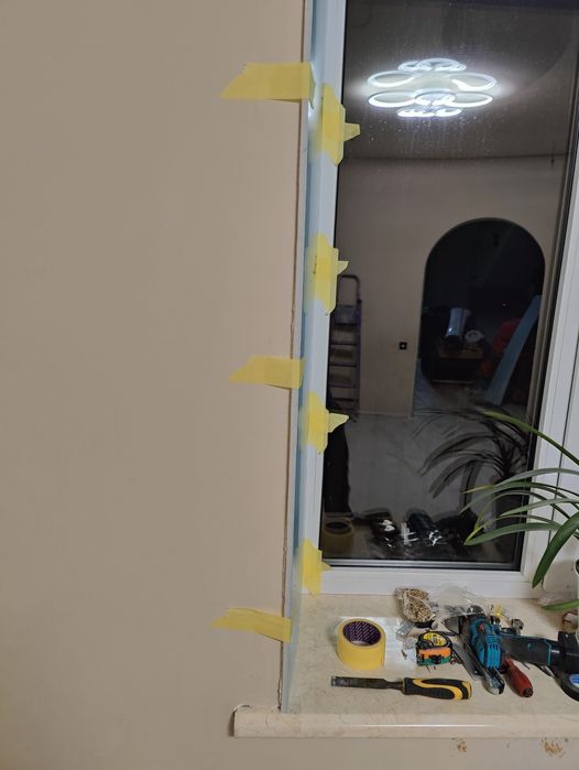 Теплые откосы.Сэндвич панели 10мм и 24мм