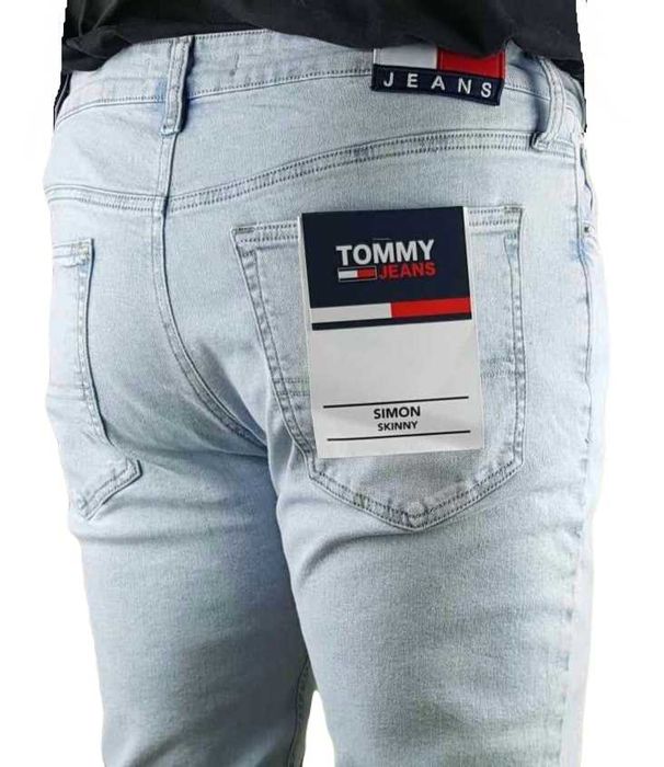 Tommy Hilfiger męskie jeansy Tommy Jeans Simon Skinny nowe - W36/L34