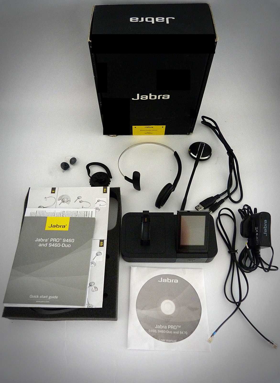 Profesjonalny bezprzewodowy zestaw słuchawkowy Jabra Pro 9460 MIKROFON