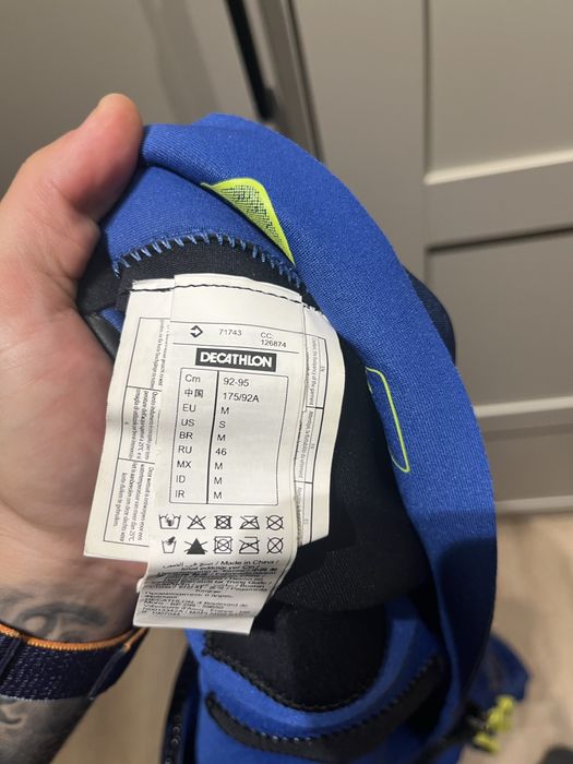 Skafander nurkowy męski Subea SCD z neoprenu 3 mm M