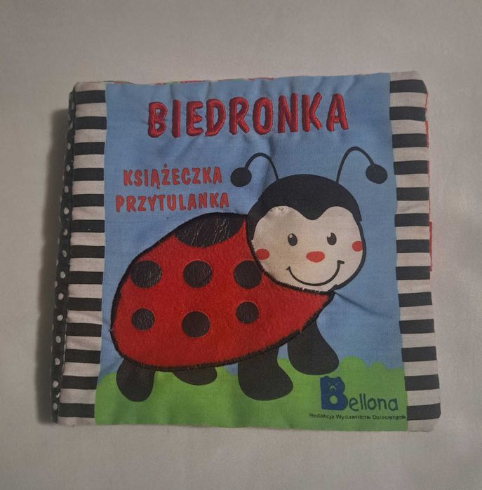 Miękka książeczka dla maluszków „Biedronka”