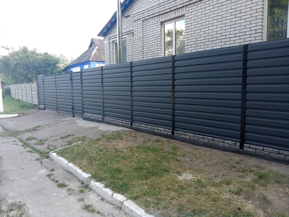 Встановлення установка забора парканів