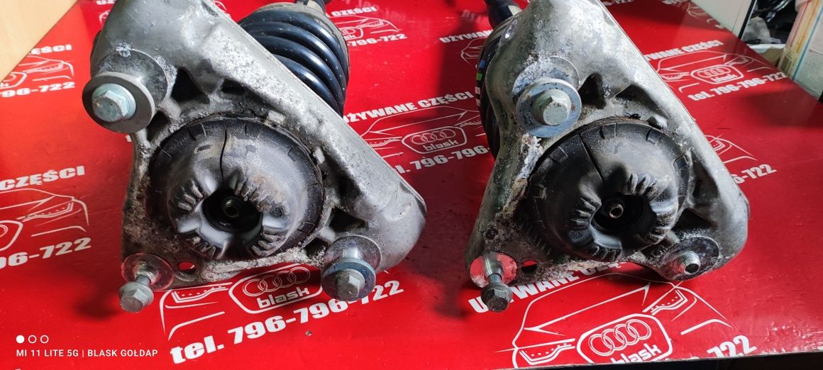 Amortyzatory SACHS Przód Komplet Audi A4 B7 2.0 TDI Automat Kombi 2005
