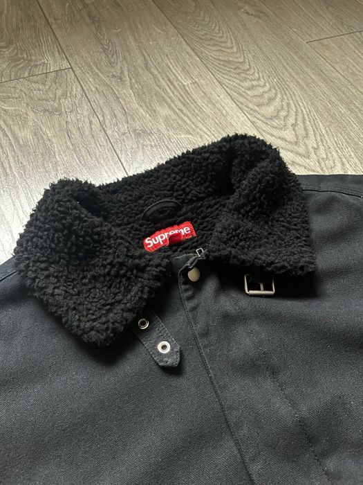SUPREME bomber jacket 2024ʼ x Alpha Industries бомбер утеплений