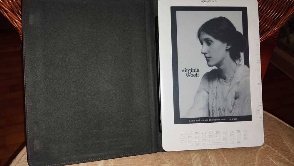 Amazon Kindle DX 10" электронная книга,E-ink чернила,чехол,новый аккум