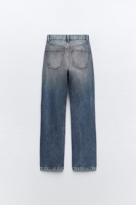 Джинси Straight fit high waist Zara
