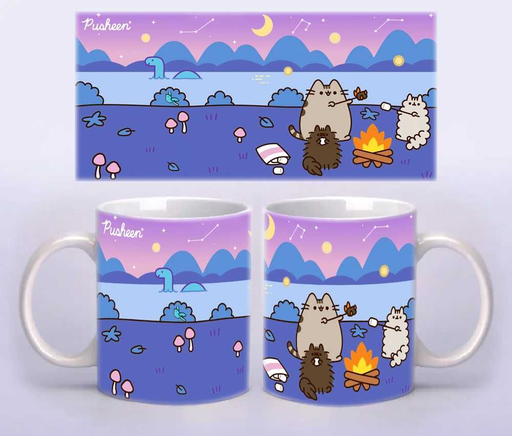 Подарочный набор Кот Пушин Pusheen cat школьный набор