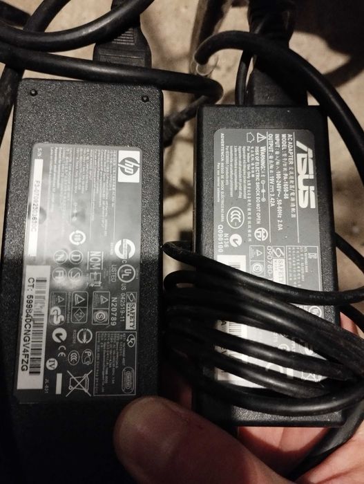 Zasilacz ładowarka kabel laptop notebook modele HP, Asus AC Adapter
