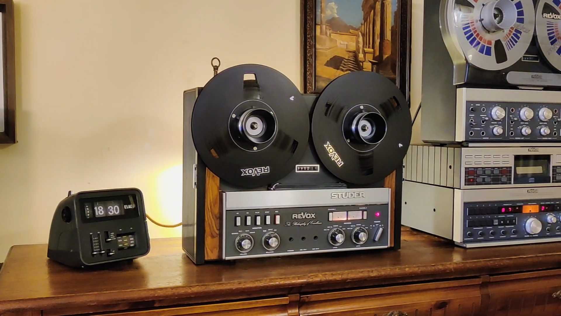 Revox A77 pełny serwis. Magnetofon szpulowy