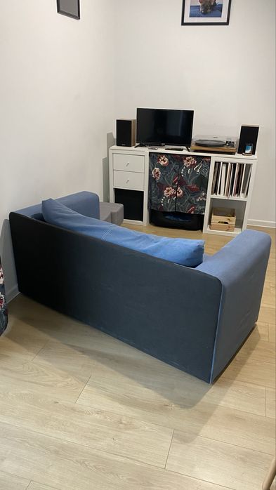 Kanapa Sofa Ikea Askeby rozkladana 2-osobowa niebieska Stan bdb Gdynia