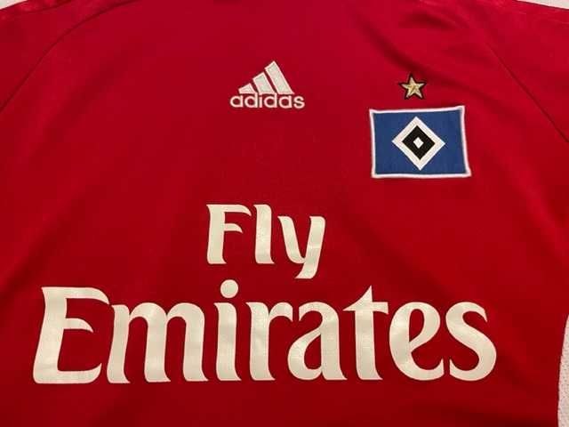 Koszulka piłkarska HSV Hamburg L młodzieżowe Adidas