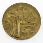 Medalha em bronze IV centenário da morte de Luís de Camões