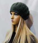 Женский ангоровый берет Kangol тёмно серый