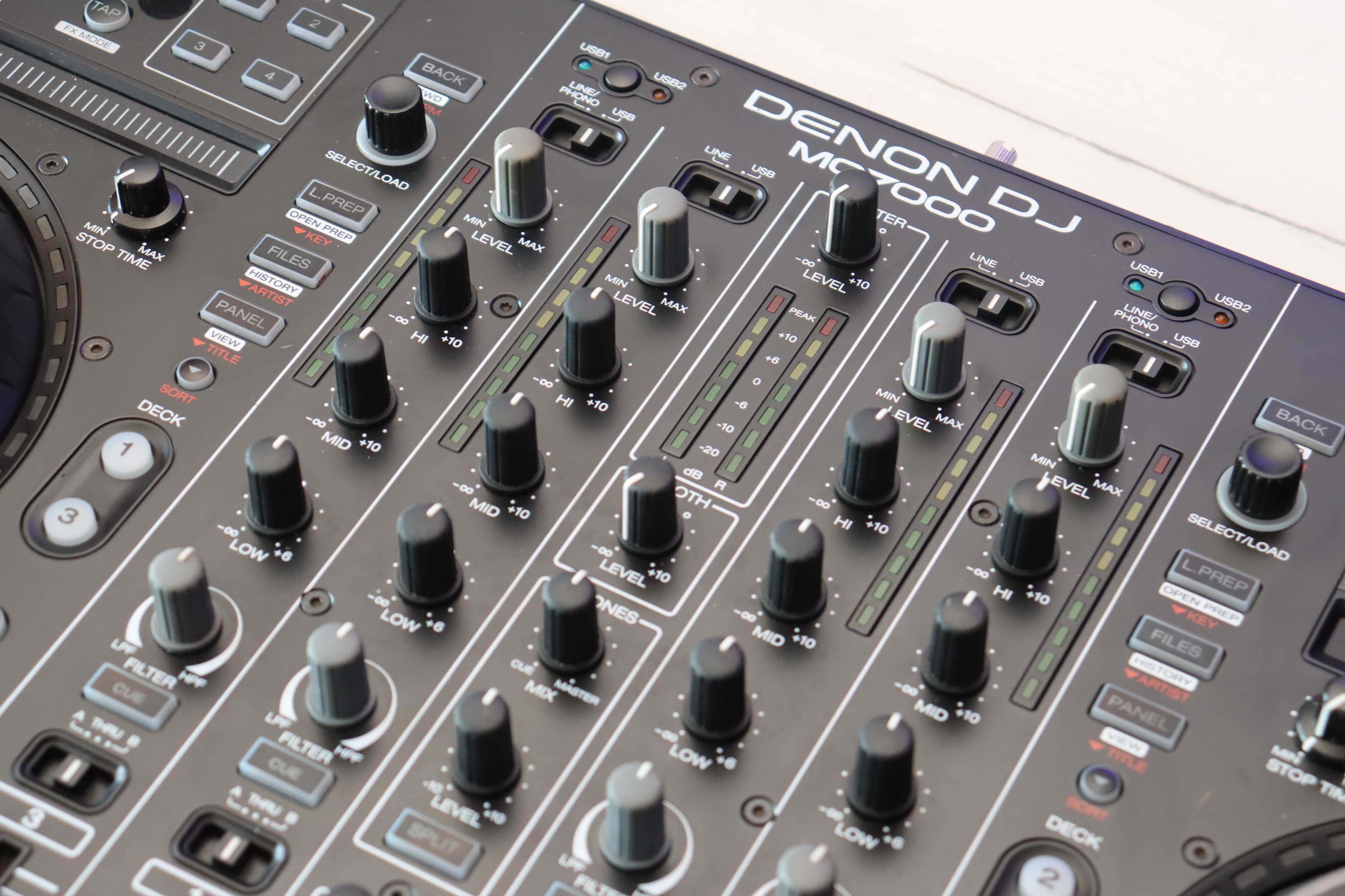 Denon MC7000 Kontroler DJ 4 Kanałowy Gwarancja