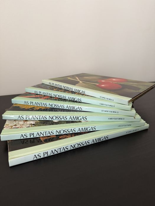 Lote de 6 Livros - As Plantas Nossas Amigas