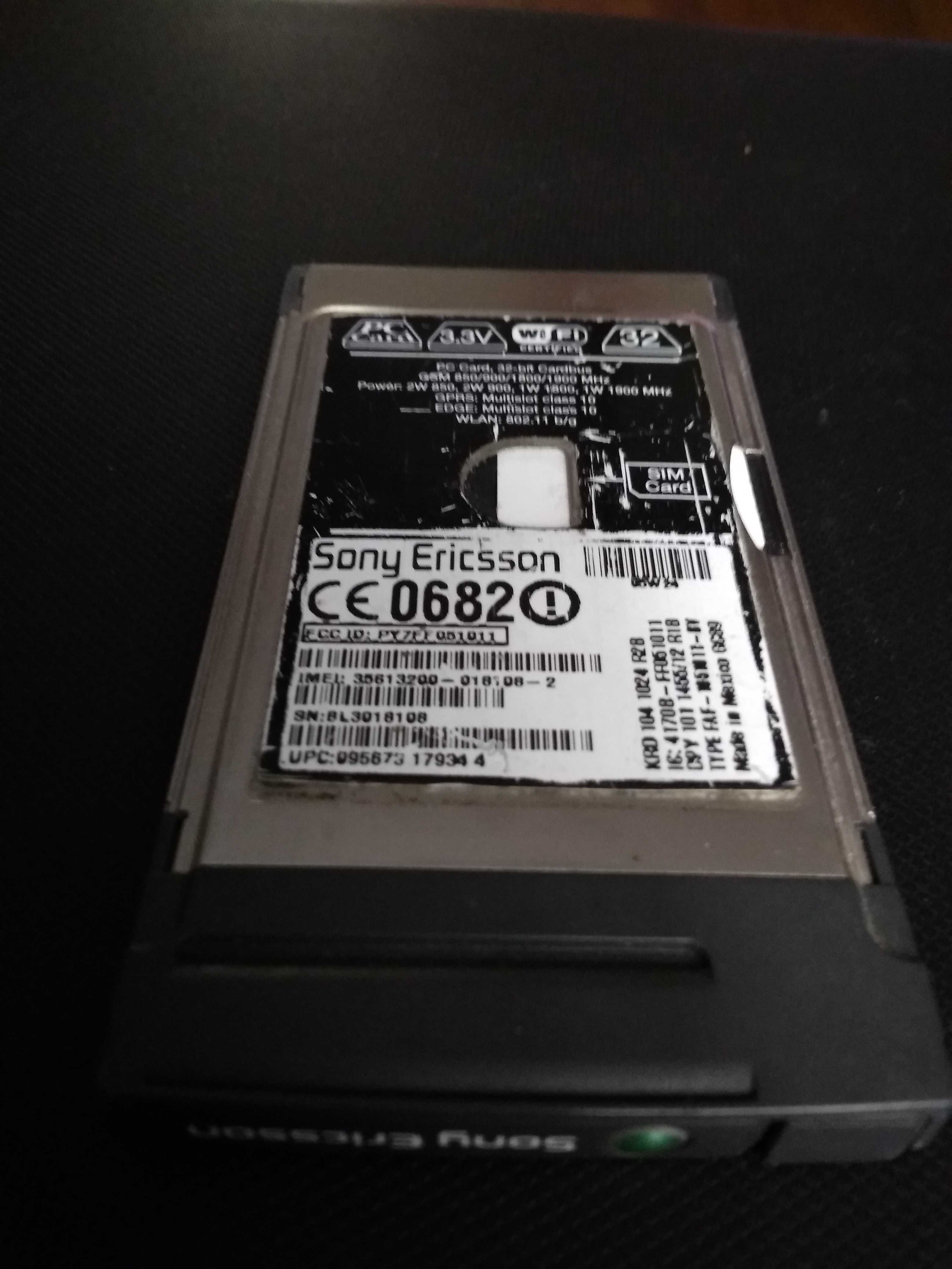 Modem internetowy Sony Ericsson PC GC89 EDGE/WLAN na kartę SIM