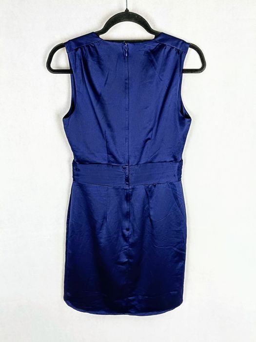 Granatowa letnia sukienka damska H&M rozmiar M