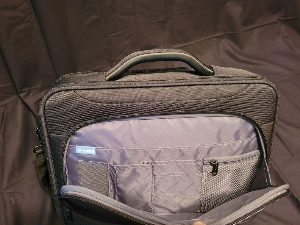 Samsonite Torba Vectura 16 na notebook i dokumenty – ciemno szara