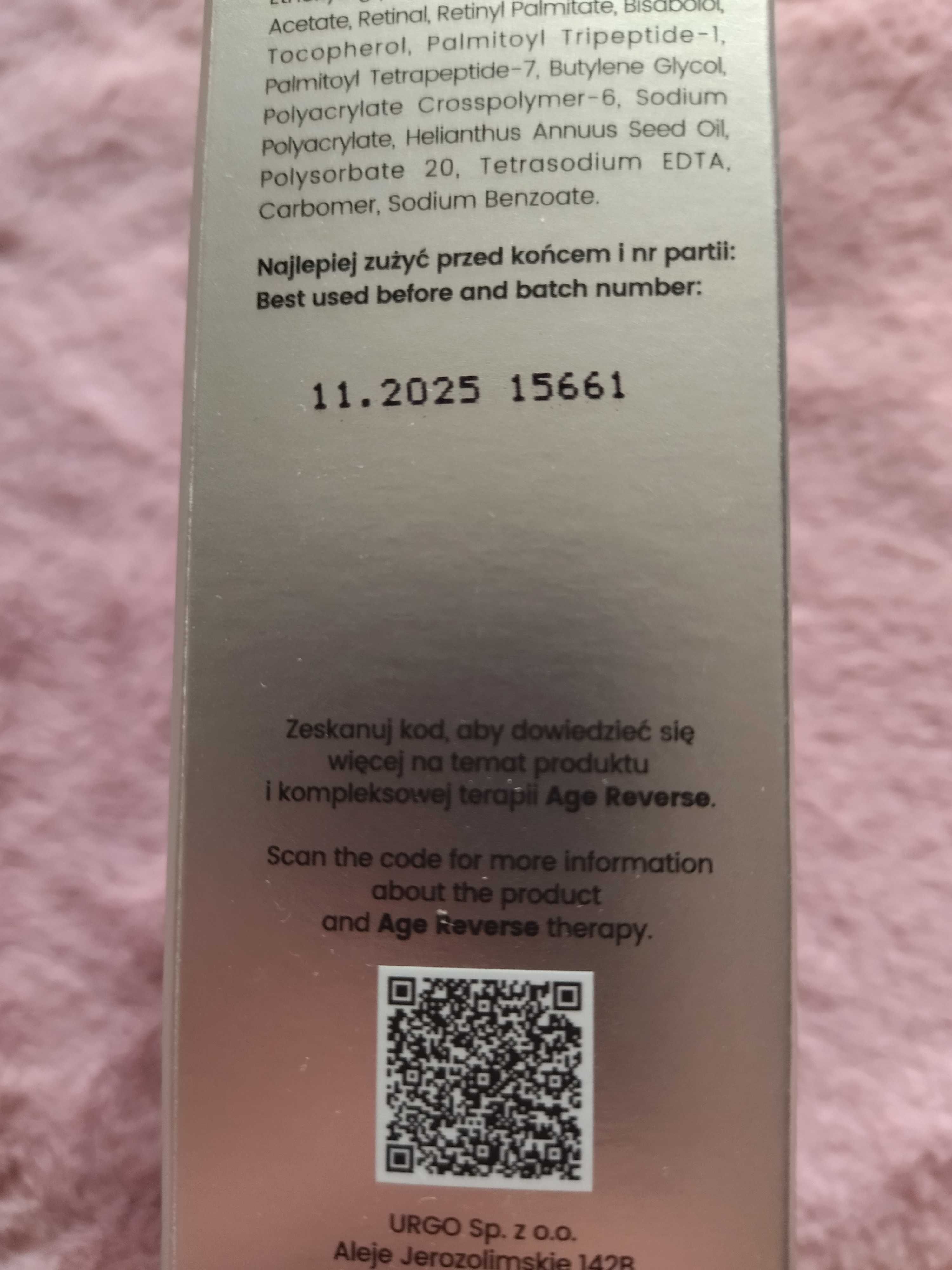 UrgoReti Renewal Odbudowująco-Odmładzające serum z 10% kompleksem