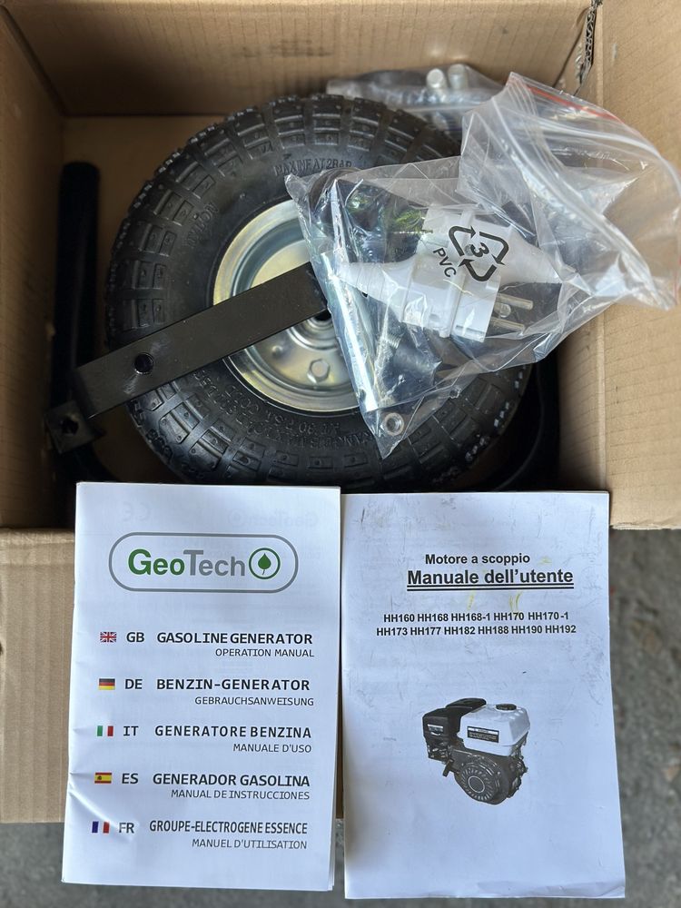Бензиновий електрогенератор GeoTech GSA/GGSA 3000ES
