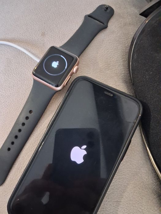 Apple iPhone 12 mini и apple watch 3