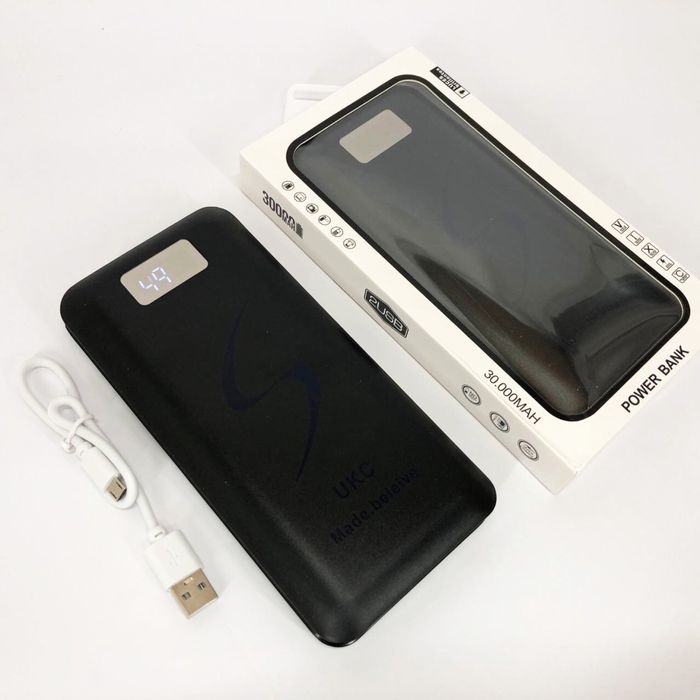 Акумулятор, портативний павербанк. Power Bank 30000 mah.зовнішній акум