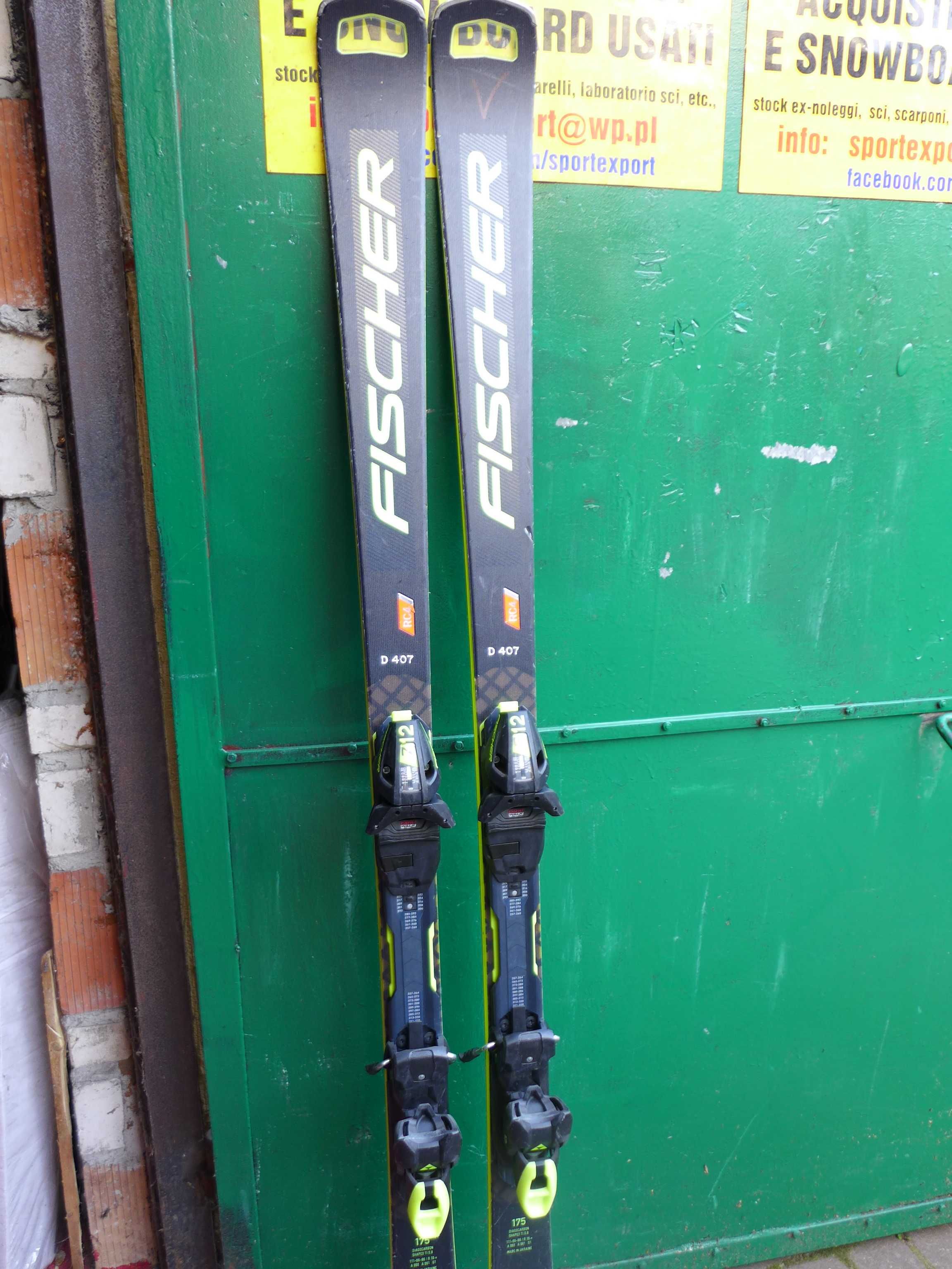 Narty zjazdowe FISCHER RC4 SC 175 cm