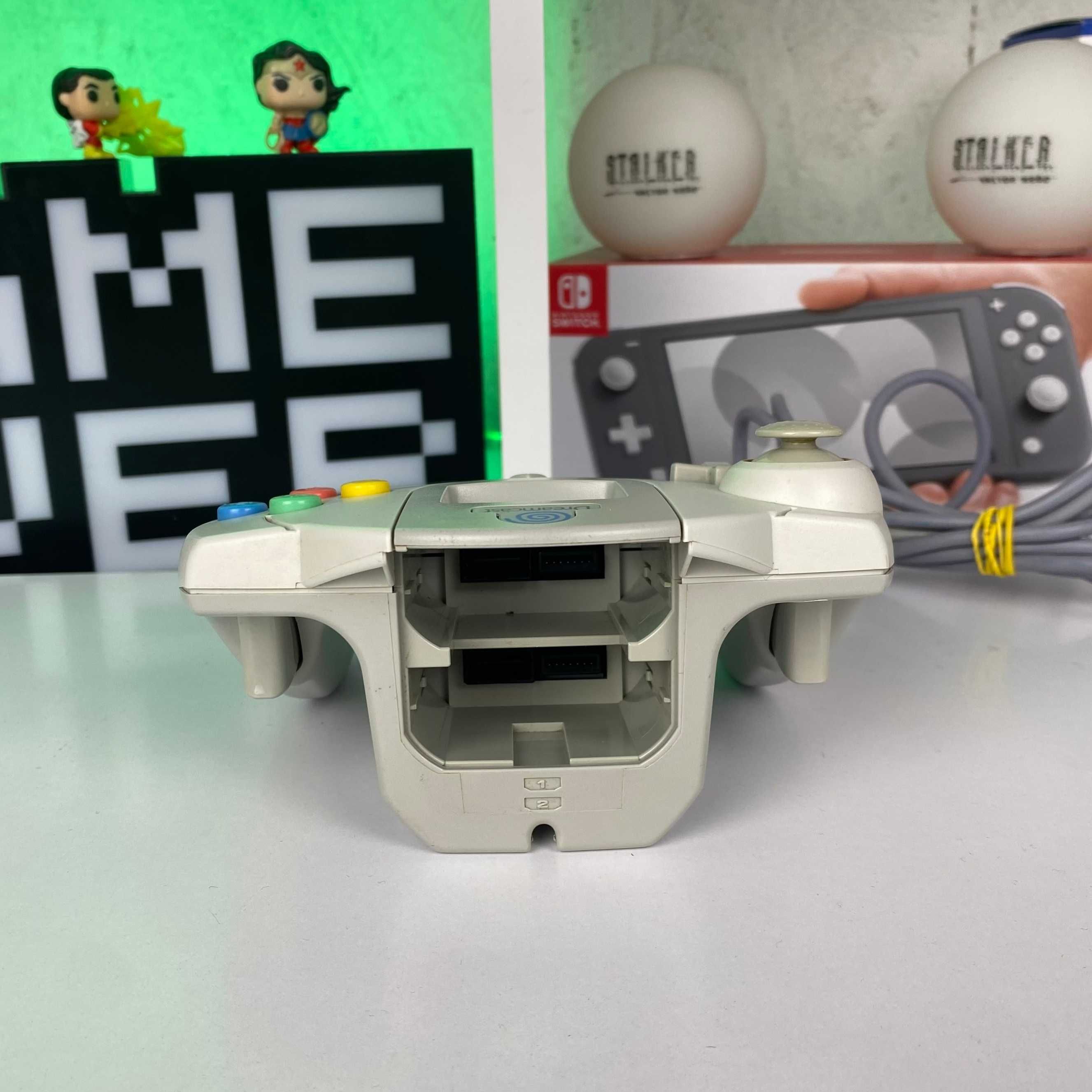 Геймпад Дротовий Сега Дрімкаст Sega Dreamcast HKT-7700 White 2m Б/У