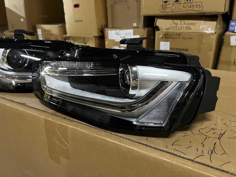 фары audi a4 b8 b8r рестайлинг ксенон Фари ауди а4 б8 замена галогена