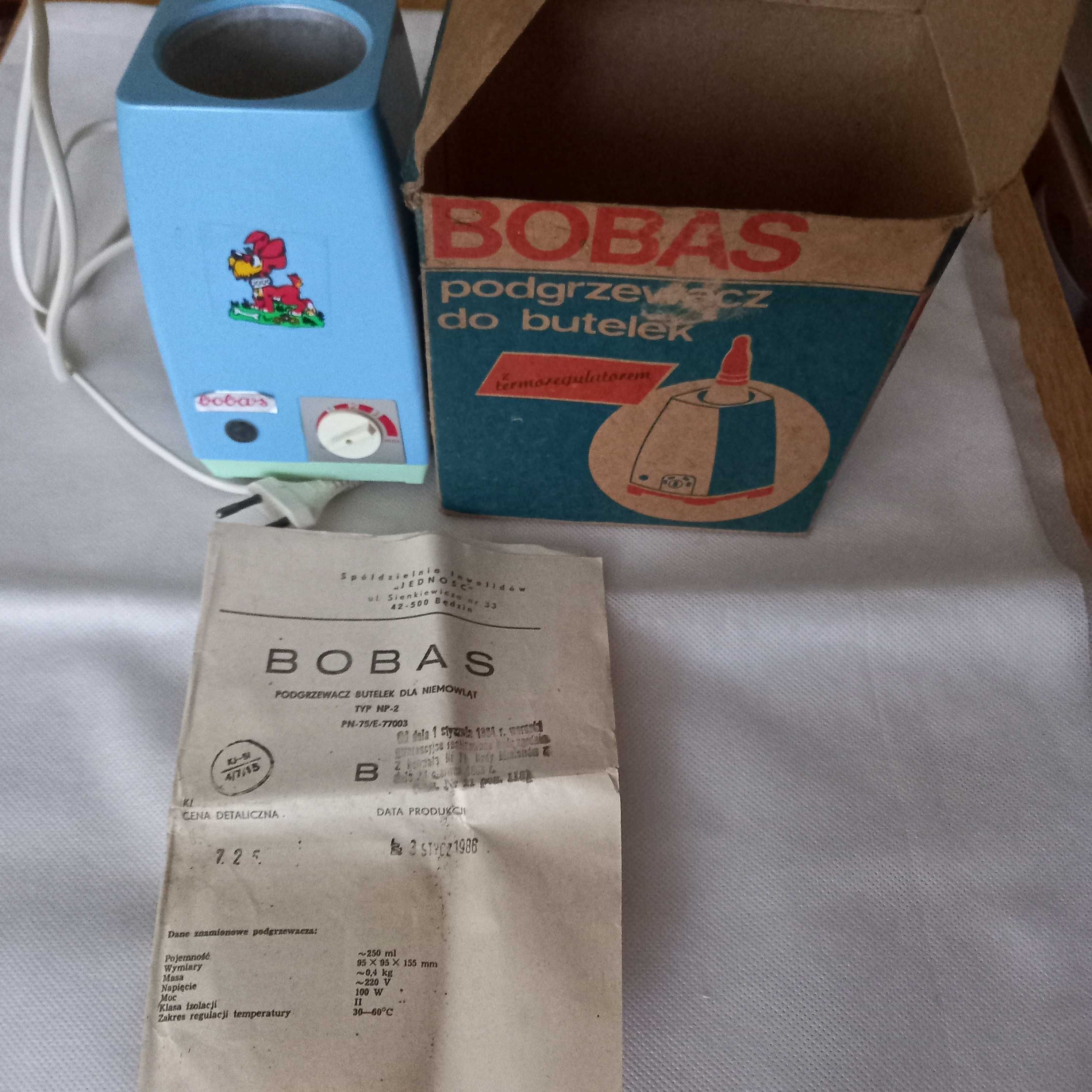 Bobas- podgrzewacz do butelek z termoregulatorem