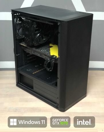 Komputer Gamingowy Stacjonarny i5-10400F GTX 1070 16GB M2 SSD do gier