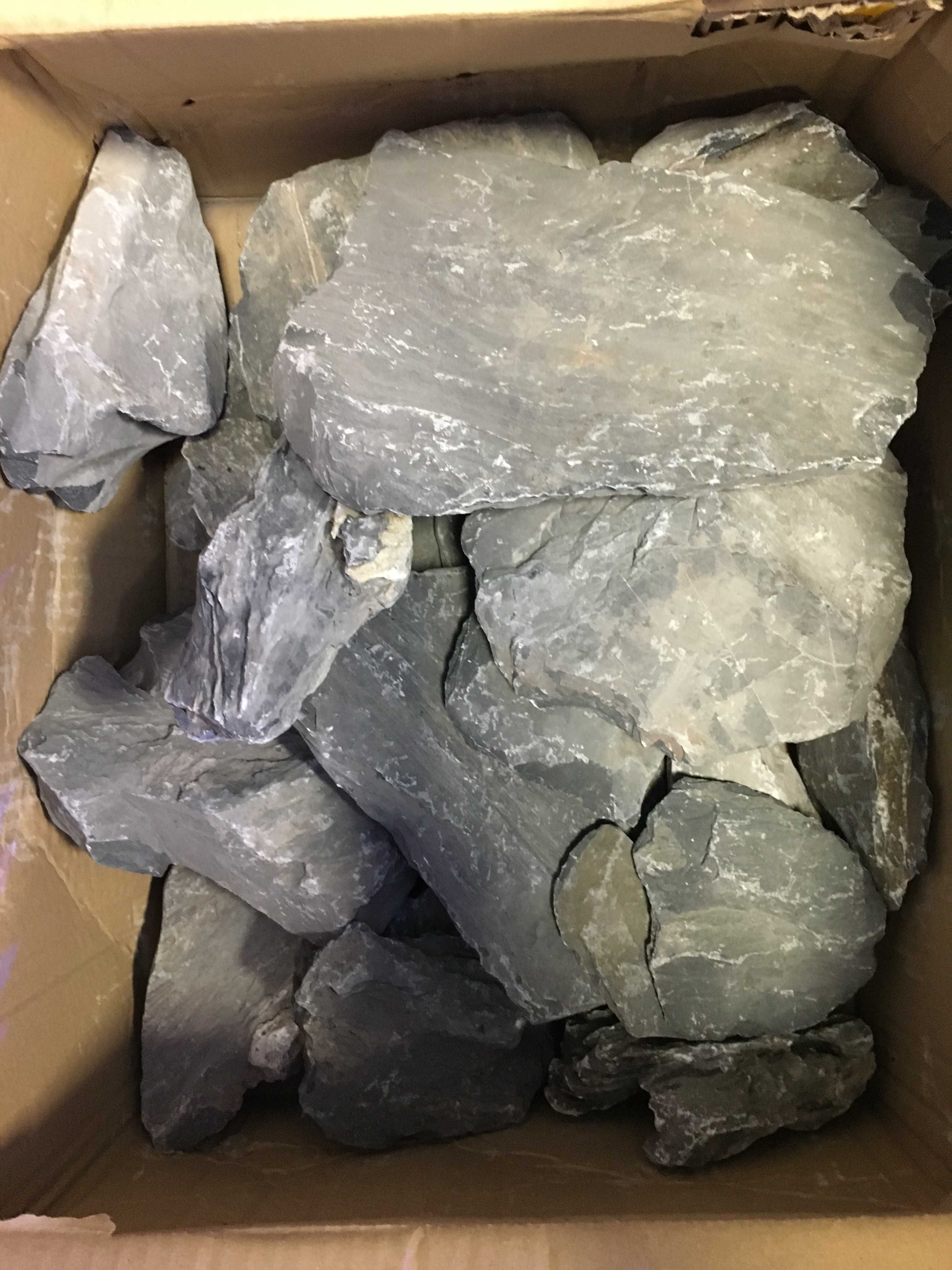 Naturalne skały do akwarium - ciekawe wzory i kształty - cena za 1kg