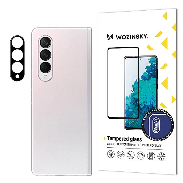 Wozinsky Full Camera Glass szkło hartowane 9H na cały aparat kamerę Sa