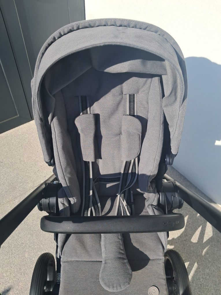 Ovo Cybex Cloud Z + carrinho Balios S Cybex