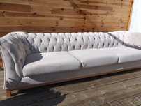 Sofa w stylu Chesterfield 3 osobowa