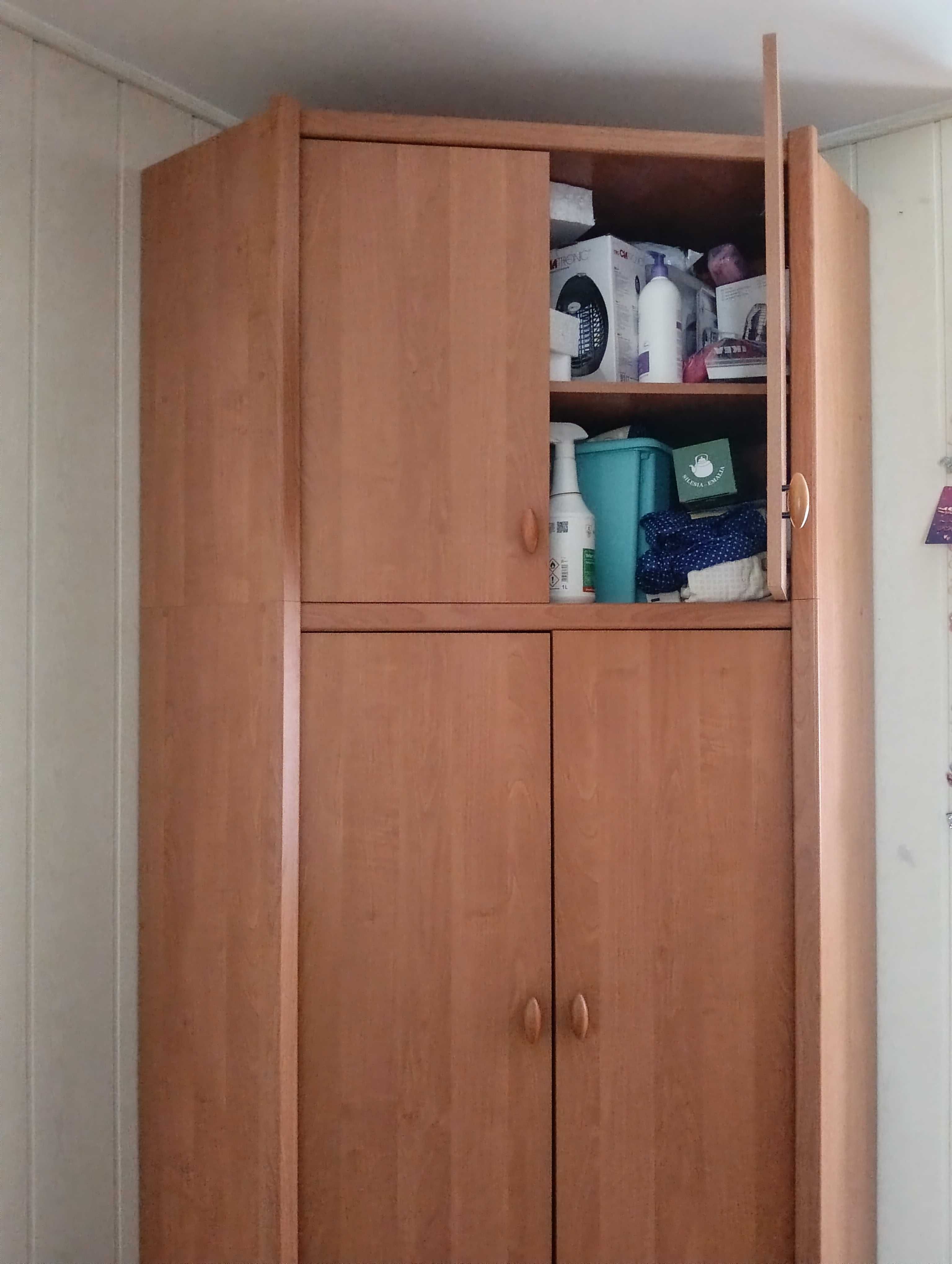 Szafa narożna kolor olcha