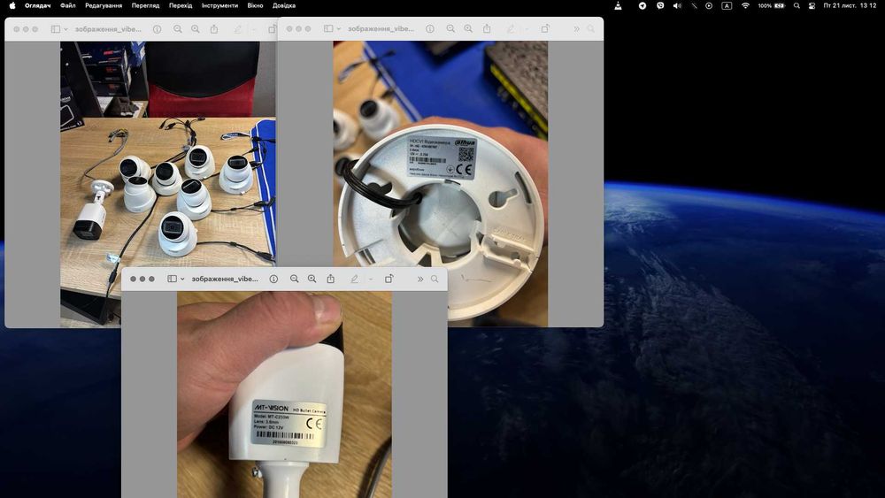 Видеонаблюдение Камеры регистраторы монитор ИБП