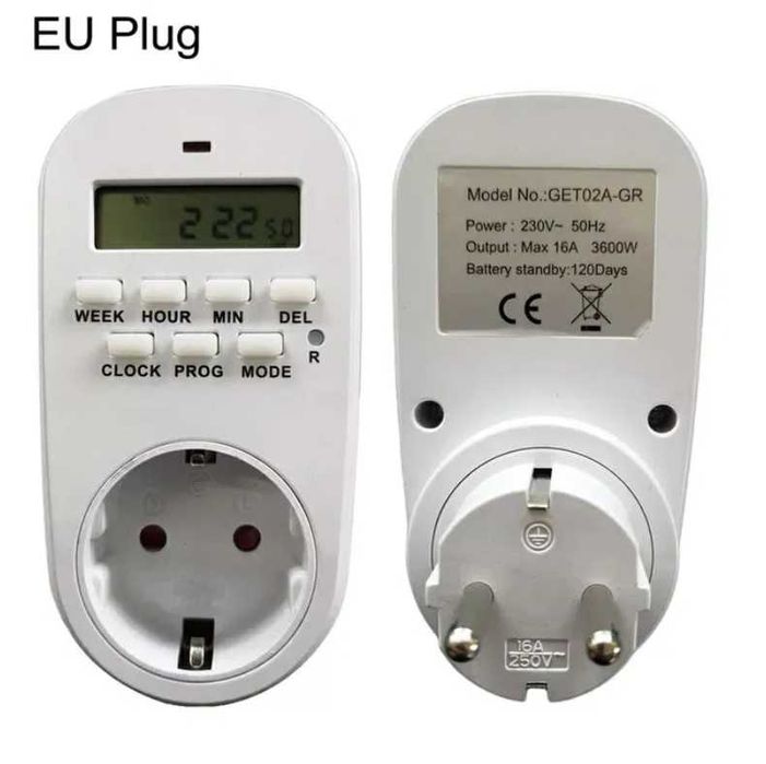 Temporizador programável digital