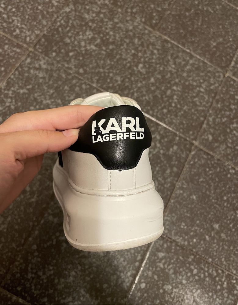 Шкіряні кросівки Karl Lagerfeld