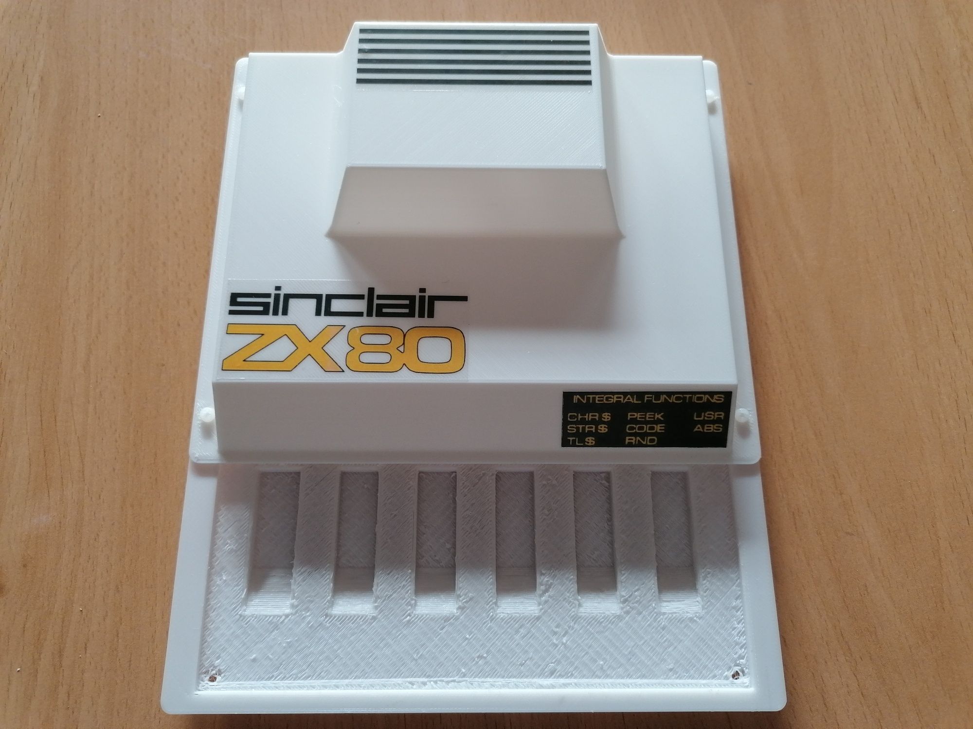 Sinclair ZX80 - caixa c/s teclado - para projecto. Precursor Spectrum