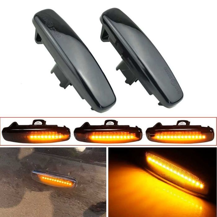 Динамічні LED поворотники Nissan Infiniti Dacia Opel Renault Samsung