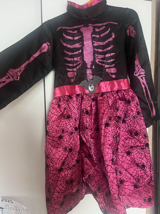 Sukienka strój halloween 128