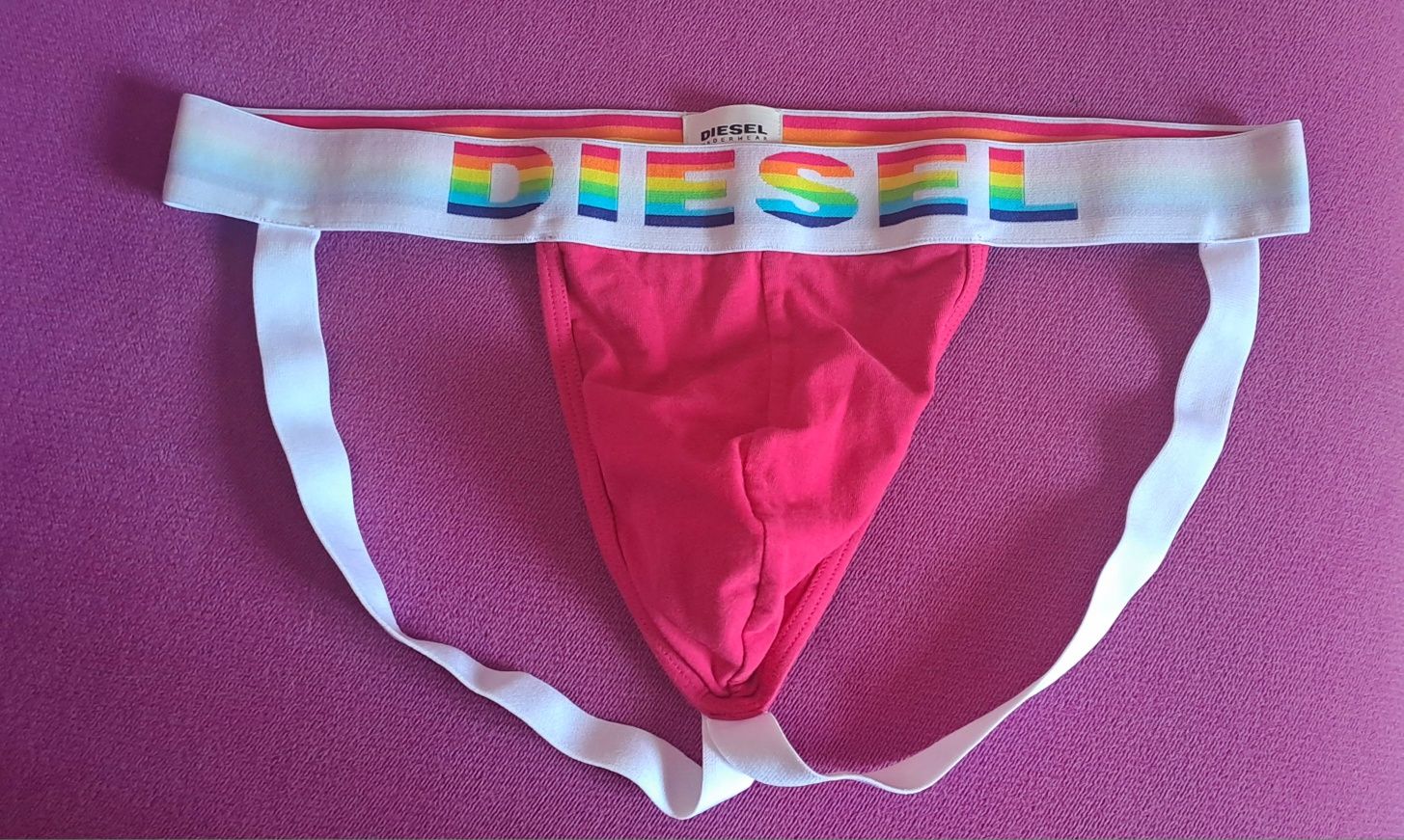 Diesel Jocky Jockstrap pink pride оригинал