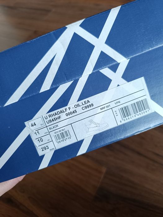 Buty Geox respira rhadalaf f 44. Trzewiki męskie