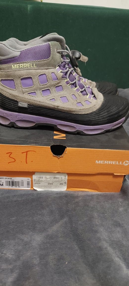 Merrell зимние ботинки 37р