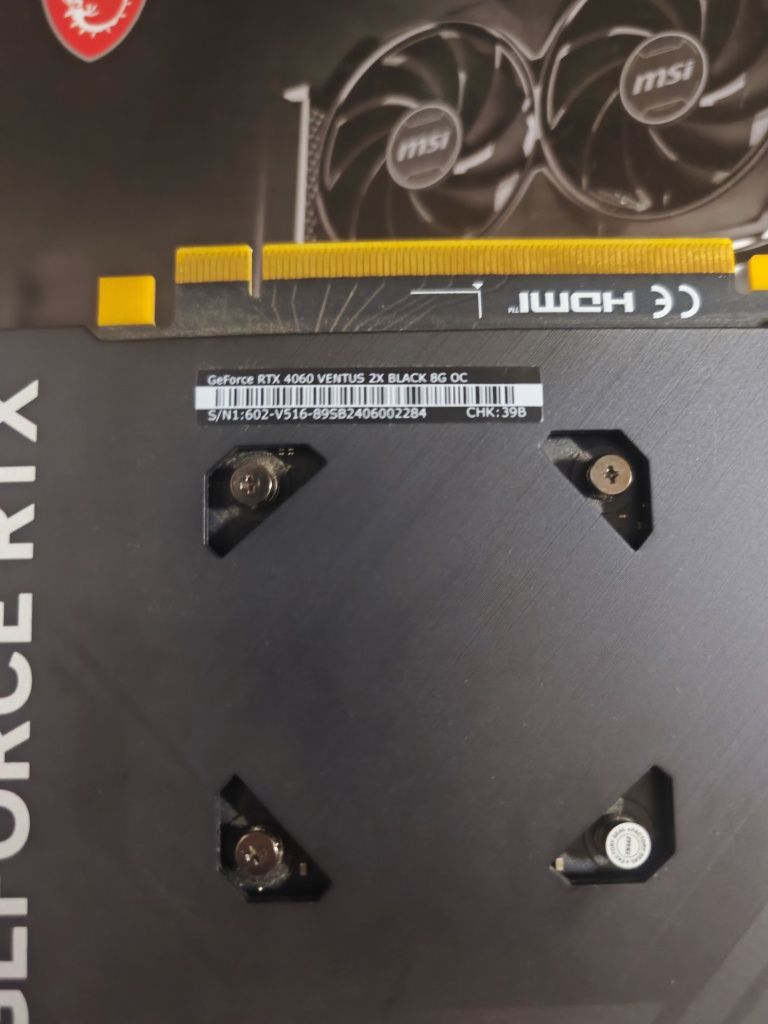 Rtx 4060 8Gb Ventus 2x - aceito retomas e trocas
