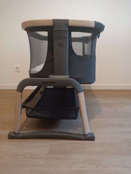 Berço Co-sleeper Maxi-Cosi Iora Air – Beyond Graphite | Como Novo!