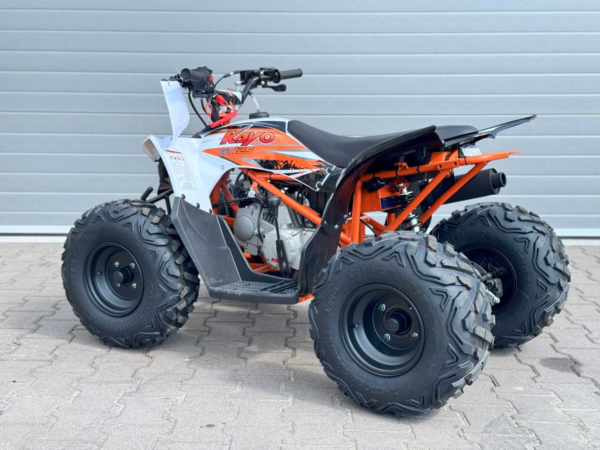 Quad KAYO AT125 | 125cc | Nowy | Sportowy | Rozrusznik | Raptor |Canam